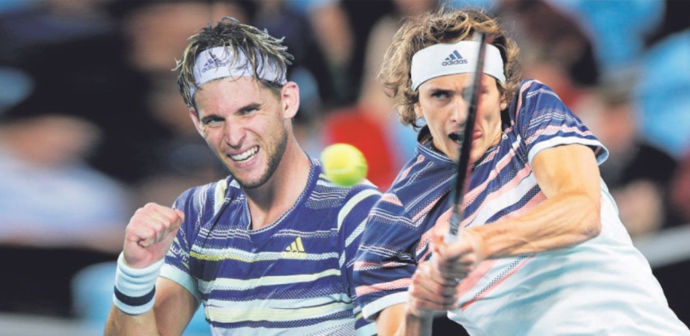 Dominic Thiem und Alexander Zverev.